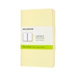 Set 3 cuadernos Moleskine Cahier Journals P liso amarillo delicado
