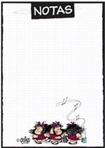 Anotador imantado Mafalda - Notas en oferta