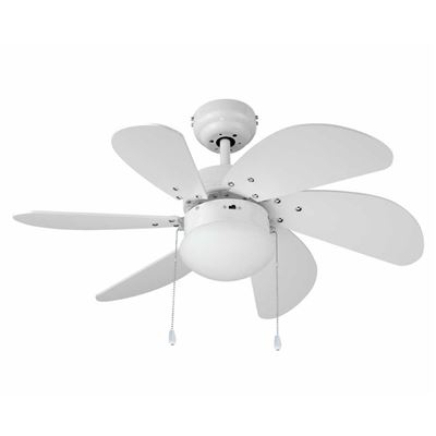 Ventilador de techo con luz Haeger HEXAFAN 50W