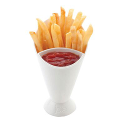 Set para servir patatas fritas y ketchup características