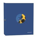 Carpebloc 4 anillas Antartik A4 Azul oscuro