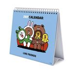 Calendario de escritorio Erik 2021 Line Friends deluxe