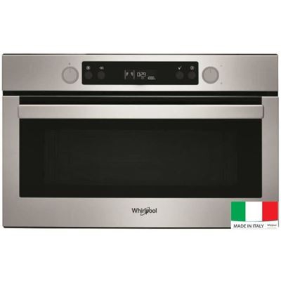 WHIRLPOOL AMW804IX Microondas grill incorporado - 31L - 800 W - Combinación grill 1000W - Gris