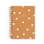 Cuaderno Charuca A5 canela punteado características