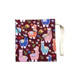 Bolsa porta mascarillas World Alive Eco family maroon