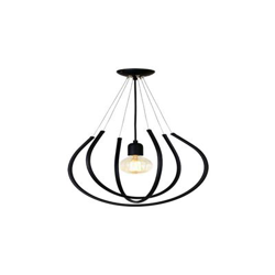 Lámpara de Suspensión Homemania Felis Negro 39x39x90cm características