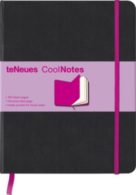 Libreta coolnotes black neon pink