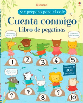 Cuenta conmigo. Libro de pegatinas