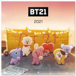 Calendario de pared Erik 2021 BT21 características