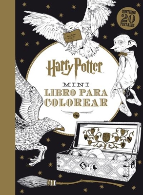 Mini libro para colorear Harry Potter