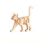 Puzle Kikkerland 3D gato madera precio