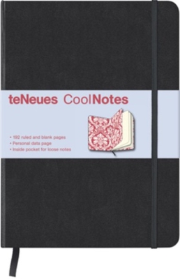 Libreta coolnotes medium black baroque red