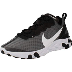 NIKE React Element 55 Se Men's Shoe, Zapatillas para Correr para Hombre, Black/White, 43 EU precio