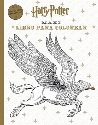 Maxi libro para colorear Harry Potter