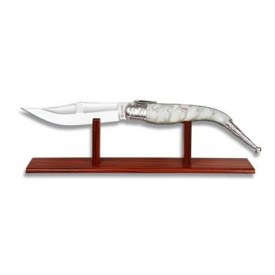 Navaja Bandolera Gigante Martinez Albainox Mango imitación nácar Hoja acero inox de 22 cm 01172