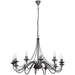 Lámpara de Suspensión Homemania Lilium Gris 85x85x108cm características