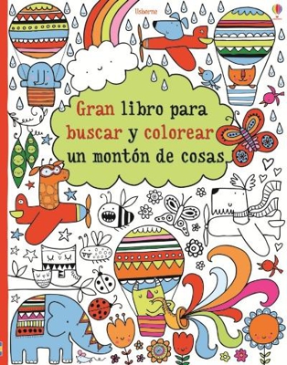 Gran libro para buscar y colorear un montón de cosas