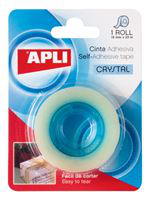 Cinta adhesiva Apli cristal en oferta
