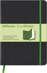Libreta coolnotes medium black leopard green precio