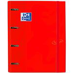 Carpebloc A4+ Oxford Touch 4 anillas 35 mm rojo carmín características