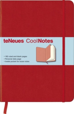 Libreta coolnotes medium red red square