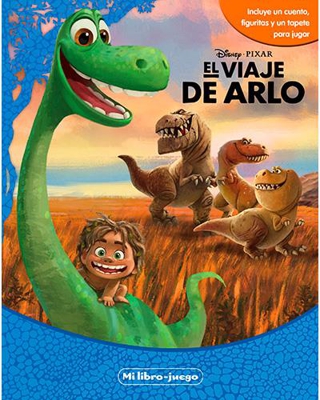 Mi Libro Juego: El viaje de Arlo (Libro, figuritas y tapete para jugar)