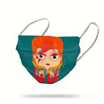 Mascarilla infantil Tuki higiénica lavable Patter Bowie precio