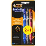 Pack Bolígrafos Bic 2+1 Gel-ocity Quik Dry