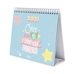 Calendario de escritorio Erik 2021 Carouge deluxe en oferta