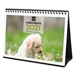 Calendario de sobremesa 2021 Finocam cachorros en oferta