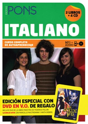Curso Pons de italiano + DVD La dolce  vita