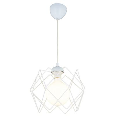 Lámpara de Suspensión Homemania Piramit Blanco 27x27x80 cm