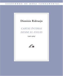 Cartas íntimas desde el exilio (1962-1964) precio