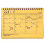 Cuaderno calendario Marks 2021 amarillo pequeño precio