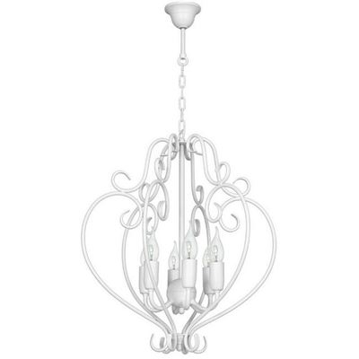 Lámpara de Suspensión Homemania Peony Blanco 46x46x80cm