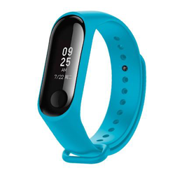 Correa Xiaomi Mi Band 3 / Mi Band 4 Liso Celeste precio