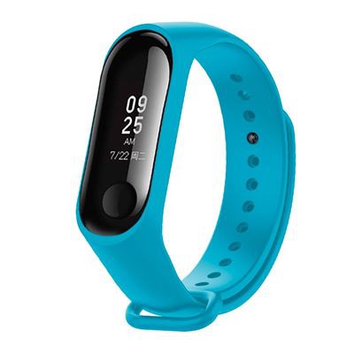Correa Xiaomi Mi Band 3 / Mi Band 4 Liso Celeste