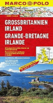 Gran Bretaña - Irlanda. Marco Polo Mapa características