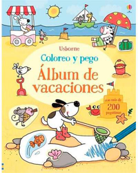 Libro de vacaciones coloreo y pego en oferta