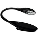 Lámpara de lectura Lucy clip negro