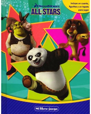 Dreamworks All Stars Mi libro-juego