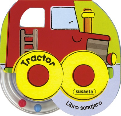 Tractor. Libro sonajero