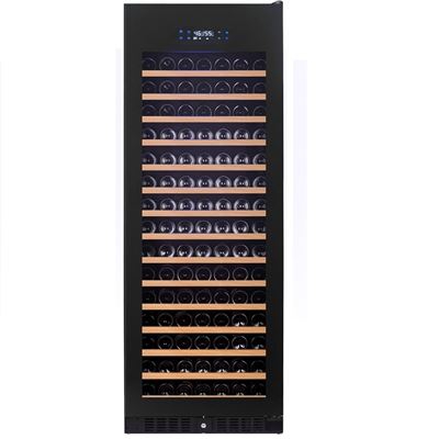 Vinoteca negra gama Premium para 166 Botellas CV-166-BL