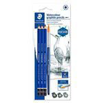 Pack 3 lápices de grafito acuareables Staedtler características