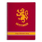 Cuaderno A4 Harry Potter Gryffindor microperforado pautado con tapa de polipropileno en oferta