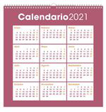 Calendario de pared Erik 2021 Generico en oferta