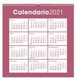 Calendario de pared Erik 2021 Generico