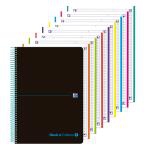 Cuaderno Oxford A4 Black n'Colours