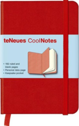 Libreta coolnotes small red squares red características