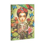 Libreta Paperblanks midi Frida liso en oferta